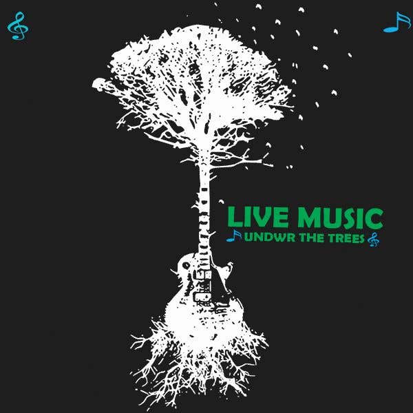Contest Entry #13 for                                                 I need a logo to depict Live Music Under the Trees. We have a monthly music day in the Courtyard under the Trees. It should be a fun logo that stands out with nice corporat look
                                            