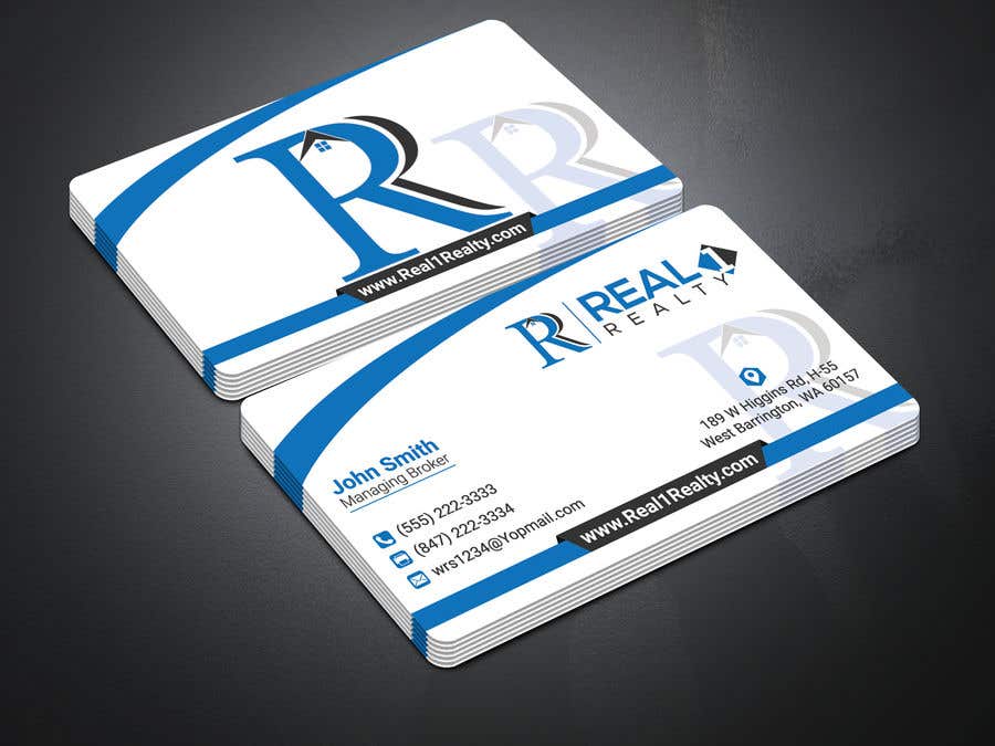 Konkurransebidrag #619 i                                                 Business Card for a Real Estate Company
                                            