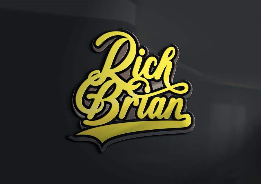 Contest Entry #48 for                                                 "RICH BRIAN" custom style logo
                                            