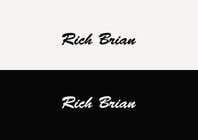 #307 for &quot;RICH BRIAN&quot; custom style logo by designmhp