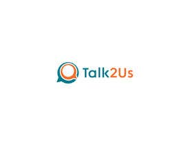 #77 ， Talk2Us project logo 来自 roohe