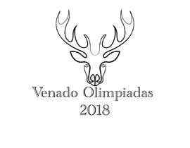 Nro 10 kilpailuun A logo for a t-shirt with the outline of a deer face and that says “Venado Olimpiadas 2018” käyttäjältä ALLSTARGRAPHICS