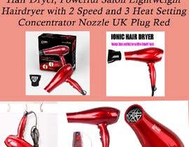 #2 สำหรับ I want impressive infographic images design for my Hair dryer โดย sis59d7b9405e649