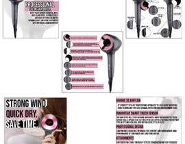 #1 สำหรับ I want impressive infographic images design for my Hair dryer โดย krsnov23