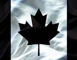 #53 ， Big black Canadian Waving Flag 来自 angaangung