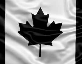 #42 para Big black Canadian Waving Flag de mikelpro