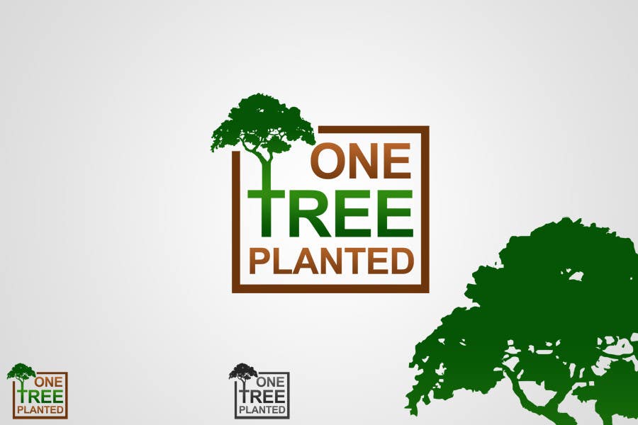 Tävlingsbidrag #228 för                                                 Logo Design for -  1 Tree Planted
                                            