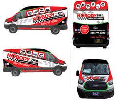 #9 untuk Vehicle wrap design to be adapted to a new van oleh Ambition454