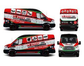 #6 untuk Vehicle wrap design to be adapted to a new van oleh fahidyounis