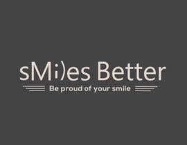 #32 para sMiles Better is the logo. Strap line is “we won’t just change your smile we’ll change your life” in same colour as logo attached de klintanmondal417