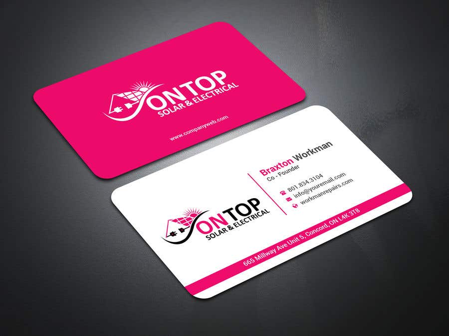 Participación en el concurso Nro.73 para                                                 Design a business card using the logo uploaded
                                            