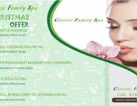 nº 61 pour Design a Christmas seasonal promotional banner ad for a spa par nayemmia0929 