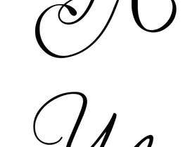 #153 for Calligraphy wedding logo by leonardoluna1