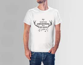 #42 สำหรับ Design a Christmas deer hunting T-Shirt โดย tanmoy4488
