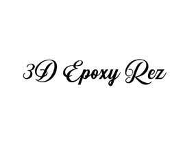 #40 for Logo design: 3D Epoxy Rez by GraphicsD24