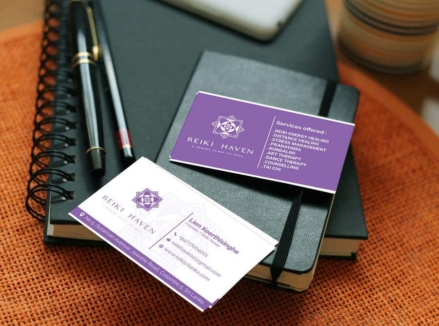 Proposition n°119 du concours                                                 Reiki Haven Business Card & Corporate Pack
                                            