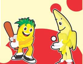 #96 för BLENDI .  I need some  Fruit and Veg turned into fun happy cartoon like av Zakilicious
