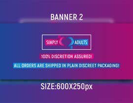 #8 za Design set of 5 small Homepage Banners for Sex Toys Website od becretive