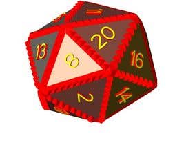 #25 for Design a new D20 in 3d by durgachitroju