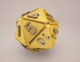 #6 for Design a new D20 in 3d by Algadi77