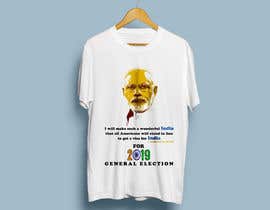 #43 for Modi for 2019 - T-shirt design by konikaroy846