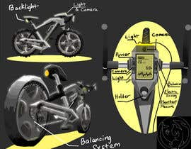 #24 para Create a Unique sketch for electric bike project por kenniken