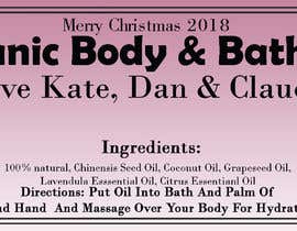 #3 for label for a xmas present bath oil by taurian94