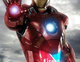 #34 para I need the logo to be embedded onto Iron Man’s lower stomach de mu7amed007