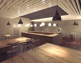 #30 for 3D Perspective and Floor Plan Hobby Cafe by theepr