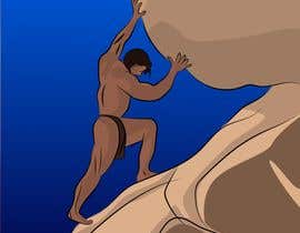 Číslo 6 pro uživatele Picture of Sisyphus pushing a boulder up hill od uživatele mikelpro
