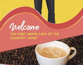 #28 pentru Amai Cafe Banner Stand design x2 de către iqbandaiq
