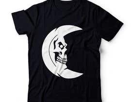 #31 for Crescent Moon/Skull Shirt Design by stsohel92