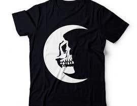 #35 for Crescent Moon/Skull Shirt Design by stsohel92