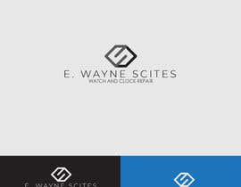 #146 pёr E. Wayne Scites Watch and Clock Repair       Logo Graphic Design nga faisalaszhari87