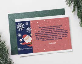 #22 pentru Create 2 Christmas Card with New Years greetings de către sofnes
