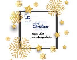 #31 untuk create a christmas card for our clients, using our logo and the text : &quot;Joyeux Noël&quot; &quot;à nos chers partenaires !&quot; these two phrases can be together or separated oleh awais7322