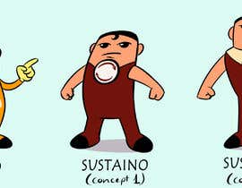 zuart tarafından Design two &quot;cartoon-super-hero-funny&quot; characters için no 40