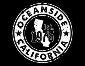 Nro 207 kilpailuun Oceanside California T-shirt design käyttäjältä erwinubaldo87
