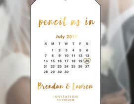 #14 for Save the date invitation by ZeaLuha