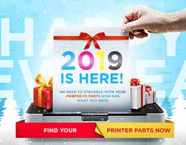 #24 para New Year 2019 Website Banner por madartboard