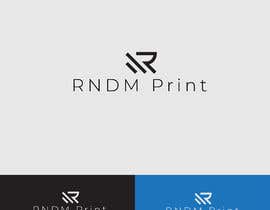 #164 para Create logo for RNDM Print (abbreviated Random Print) de faisalaszhari87