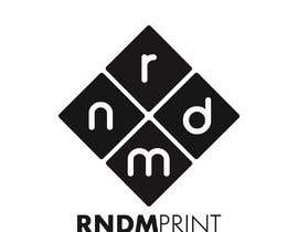 #187 para Create logo for RNDM Print (abbreviated Random Print) de cerenowinfield