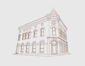 #8 for Illustrate Something for use in a logo - wood cut or line art of a building af Modeling15