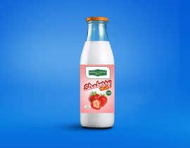 #37 för Design a label for  bottled milk juices av Jasakib