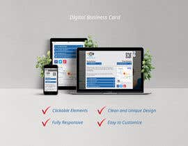 #43 para UI/UX: Design Digital Business Card Layout de BhagyodaySandip