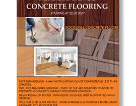 Číslo 27 pro uživatele Concrete Floors Company needs a flyer od uživatele maryadhikary
