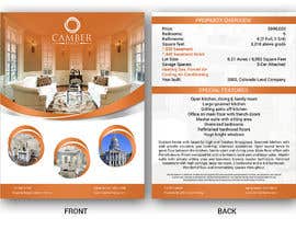 Nro 16 kilpailuun Create A Two-Sided Luxury Real Estate Brochure Template käyttäjältä writi09