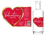 Omstart tarafından Bottle label for Valentines liquer için no 15