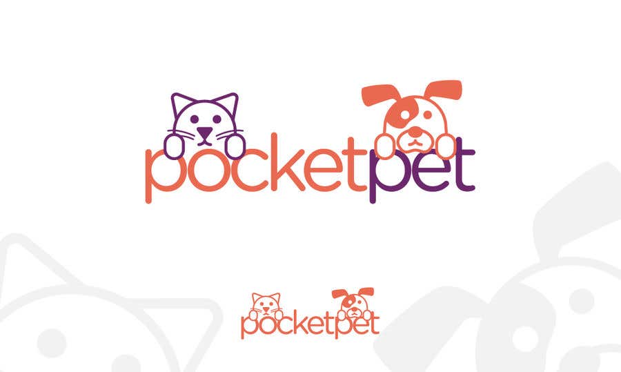 Συμμετοχή Διαγωνισμού #106 για                                                 Design a Logo for a online presence names "pocketpet"
                                            