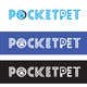 Miniatura de participación en el concurso Nro.114 para                                                     Design a Logo for a online presence names "pocketpet"
                                                